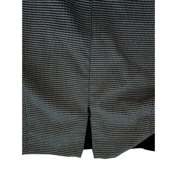 Elliott Lauren black white skirt sz 6 Mini Minimalist Office Siren Secretary - Picture 3 of 5